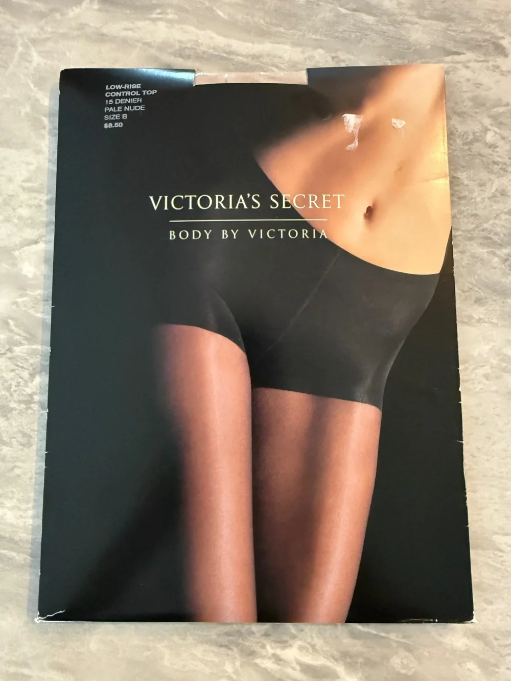 Victorias Secret Body by Victoria Pantyhose Nude Size B NIP Low Rise Control Top